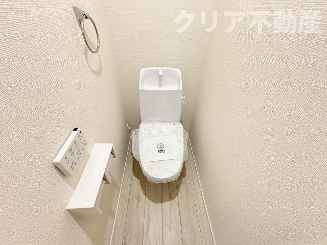 【トイレ】 | 玉村町斉田第2期新築5号棟　☆LDKエアコン付☆354沿い