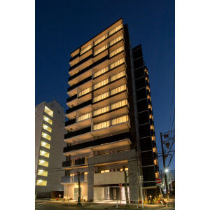 S-RESIDENCE上飯田Westの外観パース