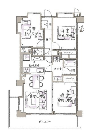 クリオ吉野町伍番館
