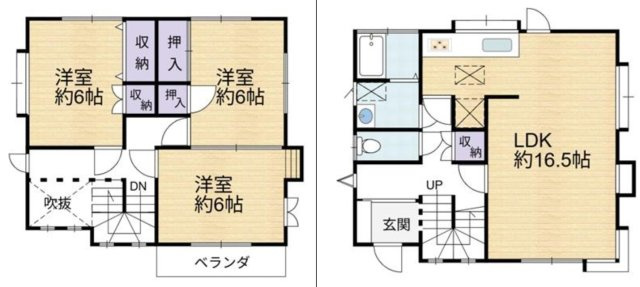 【間取り】 | 坂戸市泉町3丁目　中古戸建