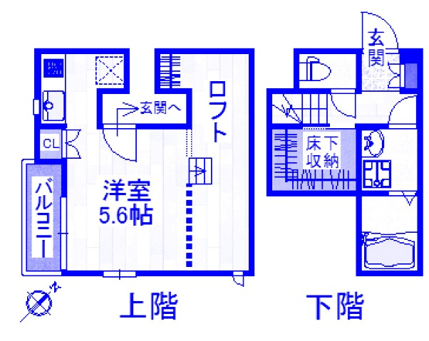 CB大宮ユニオンの間取り
