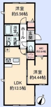 ハイムふじみ野の間取り