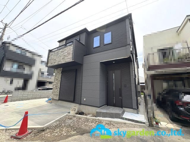 逗子市久木１期　新築戸建　全２棟１号棟の外観|物件の外観です