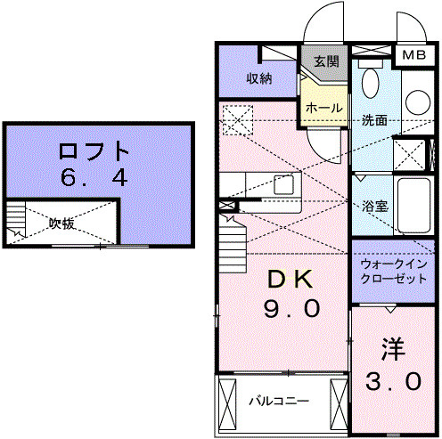 リープライツの間取り