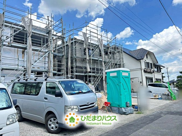 古河市新久田第1　新築一戸建て　02　クレイドルガーデンの外観|2026/08/07　撮影