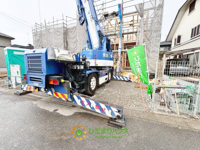 古河市新久田第1　新築一戸建て　02　クレイドルガーデンの駐車場|2026/6/12　撮影　