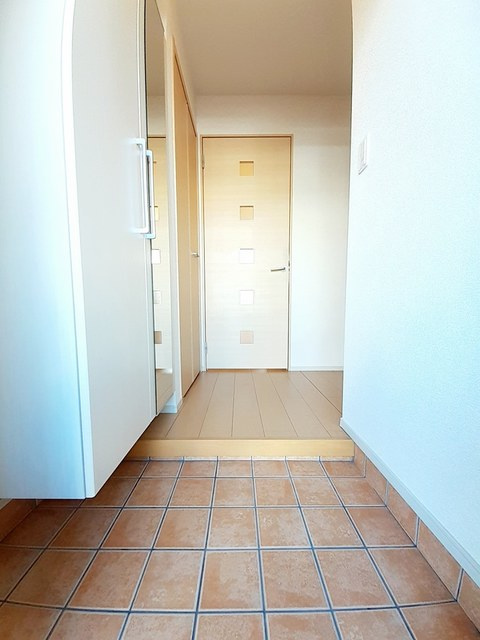 ベル アンジュAの玄関