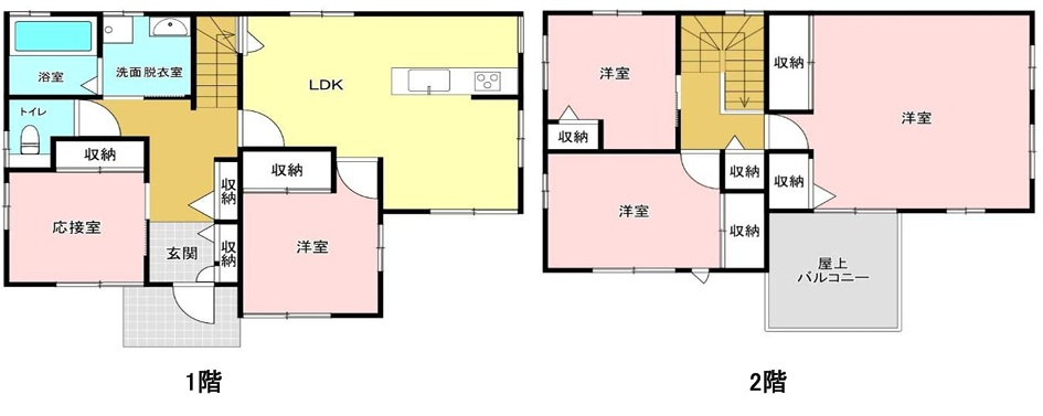 姫路市御立東6丁目　　　中古戸建の間取り