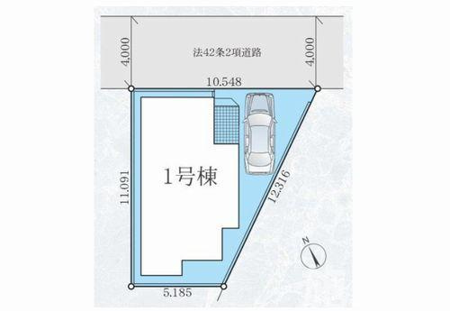 【区画図】 | 【仲介手数料０円】茅ヶ崎市出口町4期　新築一戸建て | 茅ヶ崎市出口町4期　新築一戸建て