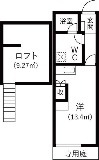 リーフ笠寺の間取り