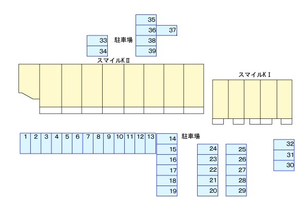 スマイルK・Ⅱの区画図