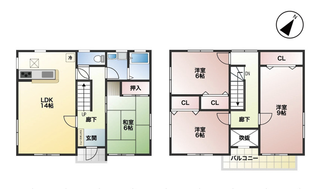 【間取り】 | 東松山市大字大谷　中古戸建