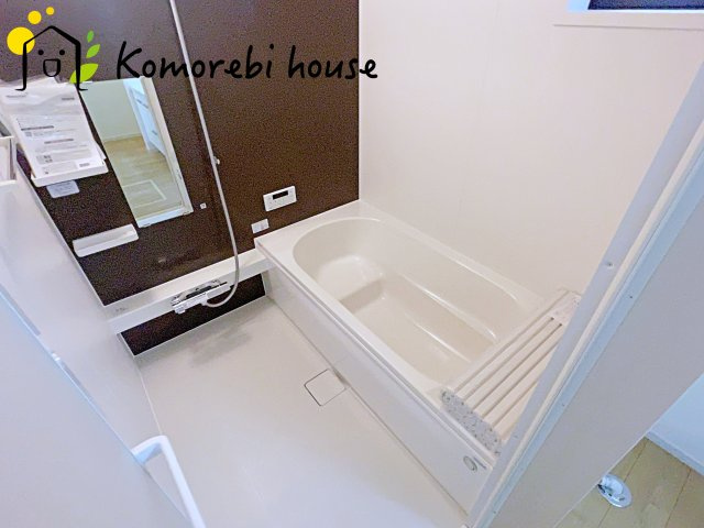 桶川市北　12期　ケイアイグレース　新築一戸建て　01の浴室|コンパクトで使いやすいお風呂です