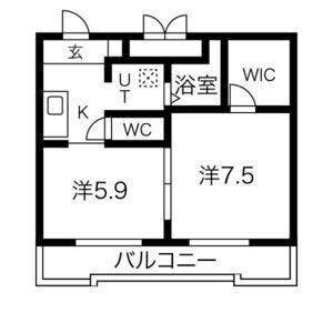 【間取り】 | サンガーデン山科
