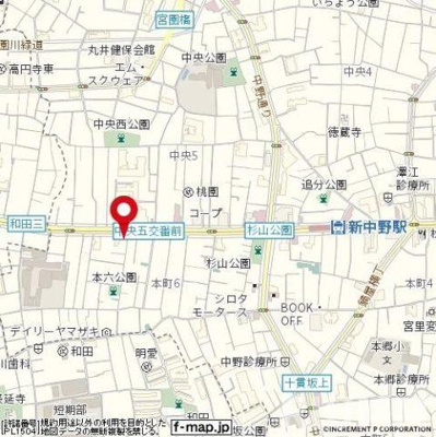 【地図】 | フォルトゥナ新中野