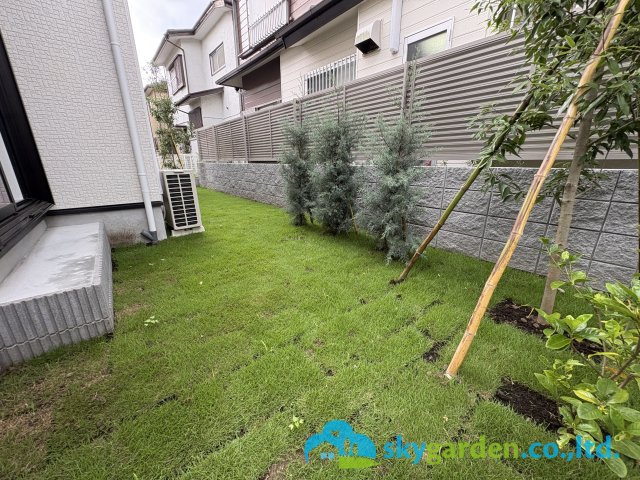 鎌倉市今泉台910番　新築戸建　全１棟の庭|お庭の付いた物件です