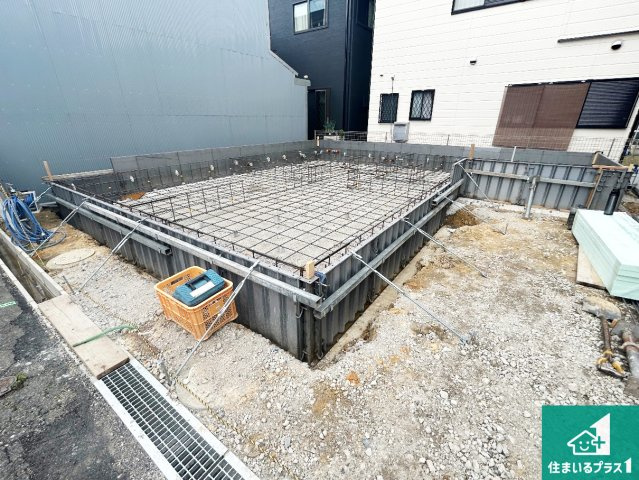 和泉市富秋町　第1期　新築一戸建ての外観|周辺は落ち着いた街並みの住宅地！子育てがしやすい住環境です！まだ未完成ですが、現地でしかわからない事もございます。是非一度ご覧ください。