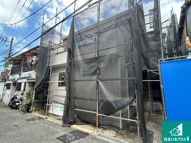 和泉市富秋町　第1期　新築一戸建ての外観|現在の進捗状況です！順調に作業進行中、完成が待ち遠しいです！詳細の間取り等、お気軽にお問い合わせください！