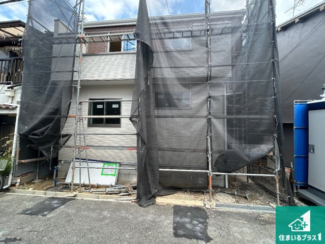和泉市富秋町　第1期　新築一戸建ての外観|現在の進捗状況です！順調に作業進行中、完成が待ち遠しいです！詳細の間取り等、お気軽にお問い合わせください！