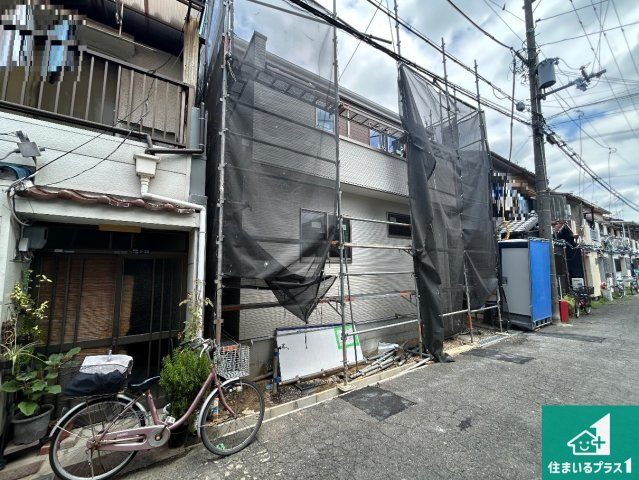 和泉市富秋町　第1期　新築一戸建ての外観|現在の進捗状況です！順調に作業進行中、完成が待ち遠しいです！詳細の間取り等、お気軽にお問い合わせください！