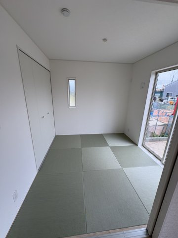 筑後市野町 第3の和室|リビングよこの和室は家事室にも使えて便利ですね