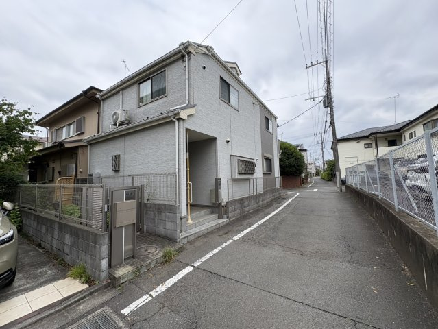 西東京市東町二丁目・土地の前面道路含む現地写真