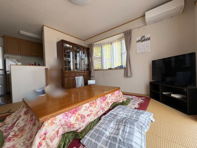中古戸建・中古住宅　棚倉町棚倉日向前　棚倉小学校・棚倉中学校の居間・リビング