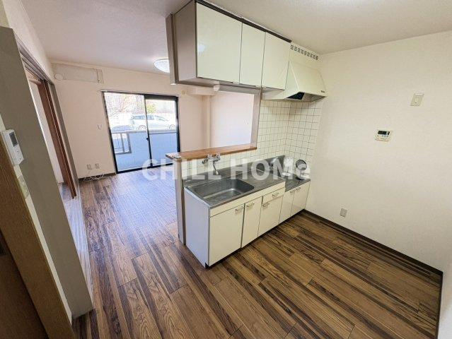 ハツミマンションBのキッチン|当社、チルホームのHPもご覧ください(^^)/物件情報多数♪