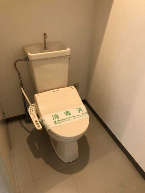 スカイビュー246　独立洗面台　オートロック　2人入居可のトイレ