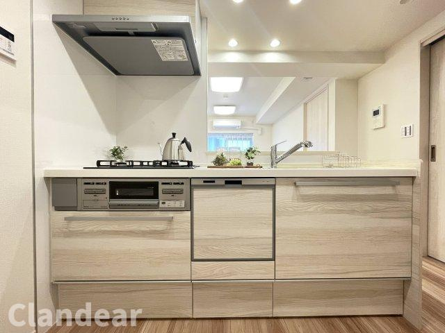 GSハイム第二金町のキッチン|ドキドキの新生活も、安心してスタート。ぴったりの住まいを見つけませんか？クランディアが一緒に住まい選びをサポートします‼　まずは、お気軽にお問合せください　＃クランディア