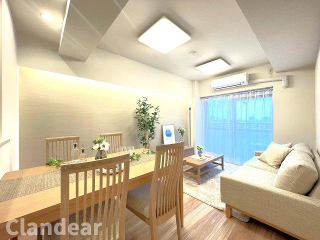 GSハイム第二金町のダイニング|ドキドキの新生活も、安心してスタート。ぴったりの住まいを見つけませんか？クランディアが一緒に住まい選びをサポートします‼　まずは、お気軽にお問合せください　＃クランディア