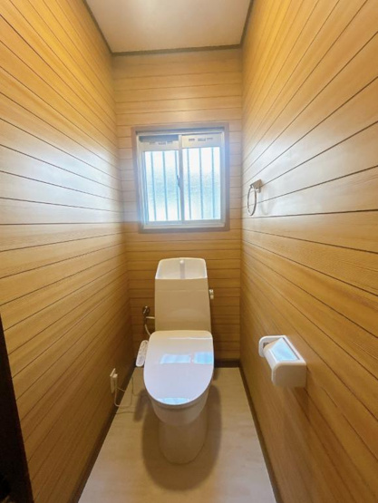 【トイレ】 | 結城市新福寺6丁目　中古戸建 | 節水できるトイレで、少ないお水でもしっかりと洗浄してくれます！