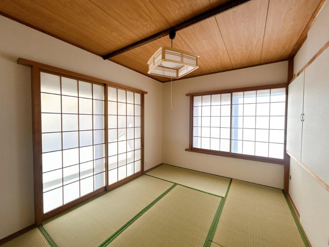 【和室】 | 結城市新福寺6丁目　中古戸建 | 赤ちゃんスペースや客間など、多彩な用途で使用できる和室☆