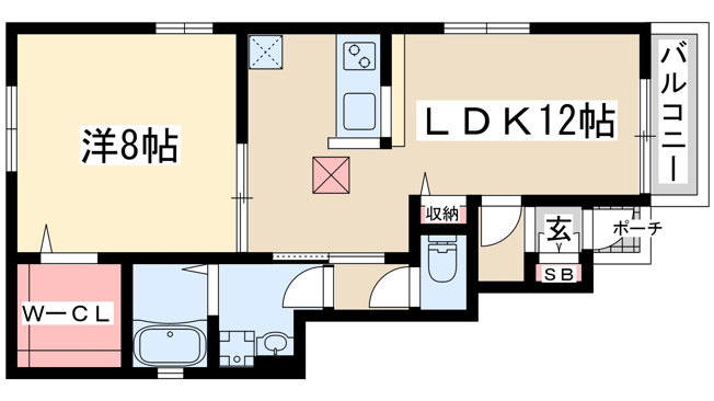 【間取り】 | エミール一樹
