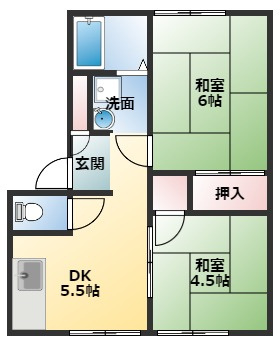 【間取り】 | アーバン松陰
