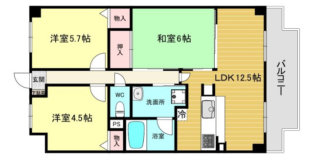 【間取り】 | ココ西宮