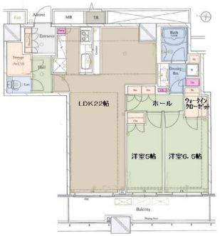 CHIBA CENTRAL TOWERの間取り