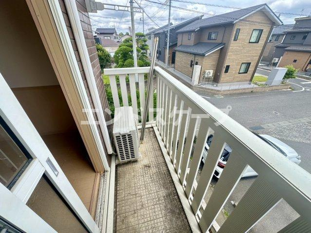 ロイヤルガーデン連取　Ｃのバルコニー|高崎、前橋のお部屋探しはエンドスケープまで！お客様の理想お聞かせ下さい♪
