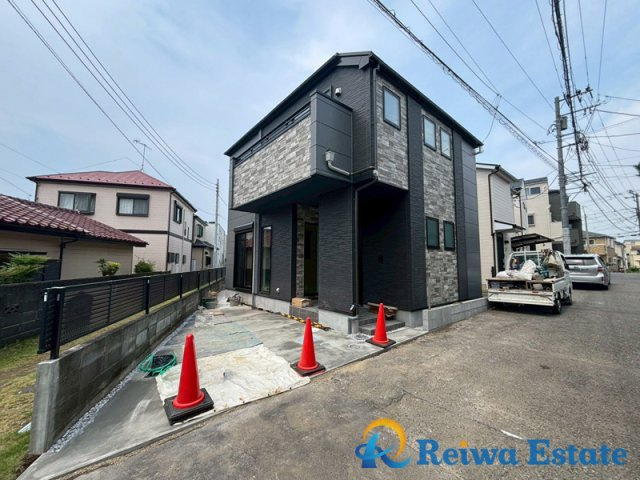 新築戸建　茅ヶ崎市出口町の外観|「現地を見てみたい」など、お気軽にお問合せください。地域密着の令和地所が丁寧にサポートいたします。