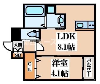 【間取り】 | H-maison衣摺Ⅲ