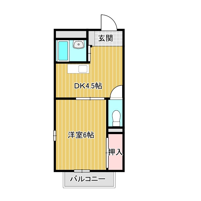 シャルマンパレスの間取り