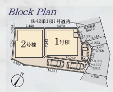 逗子市久木１期　新築戸建　全２棟2号棟の区画図