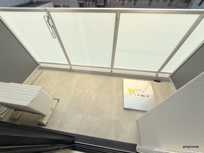 S-RESIDENCE阿波座bouncy　仲介手数料無料のバルコニー