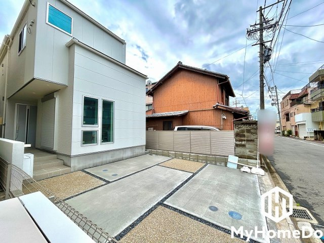 北区金城２丁目の前面道路含む現地写真