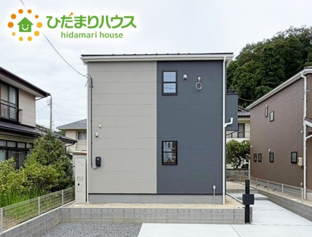 いわき市常磐下船尾１期　新築戸建　1号棟の外観|是非一度、ご家族そろってご内覧ください♪