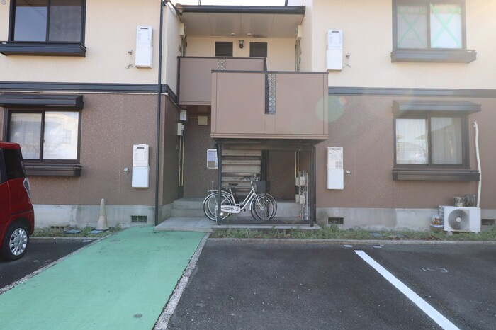 エスボワール　A棟の駐車場