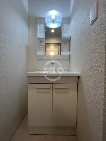 ソリティア桃谷の独立洗面台|ソリティア桃谷　独立洗面台