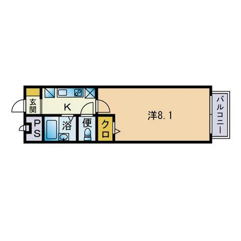 アンプルールフェール51の間取り