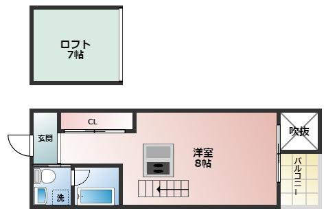 C4 koshien eastの間取り