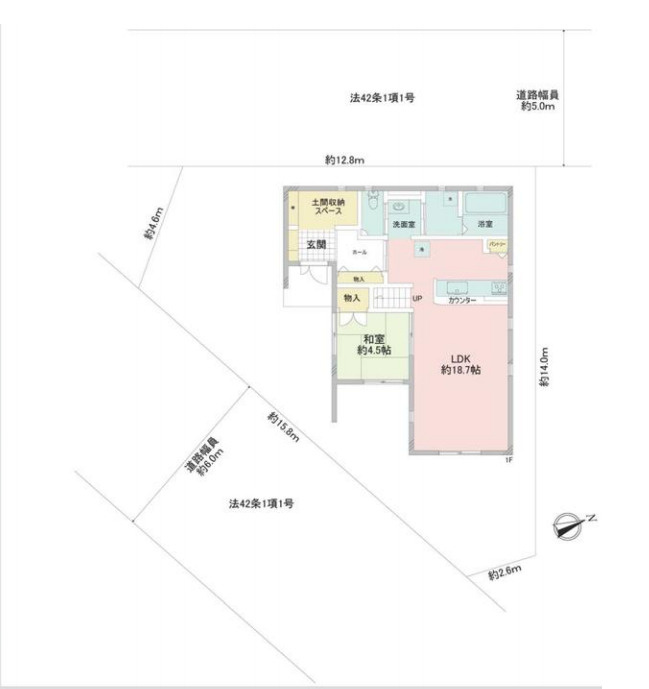 北足立郡伊奈町内宿台5丁目　中古戸建の区画図